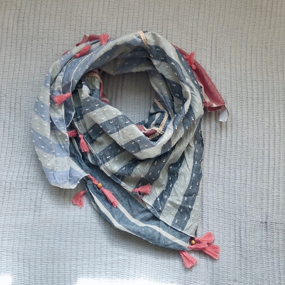 Mudd Patchwork Square Scarf - image 1